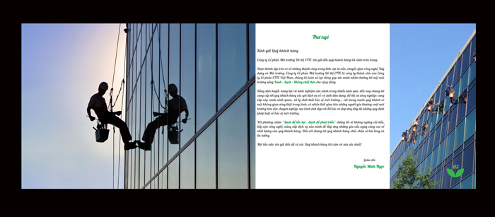 CTTC - Thiết kế hồ sơ năng lực công ty Cổ phần Môi Trường Đô Thị CTTC