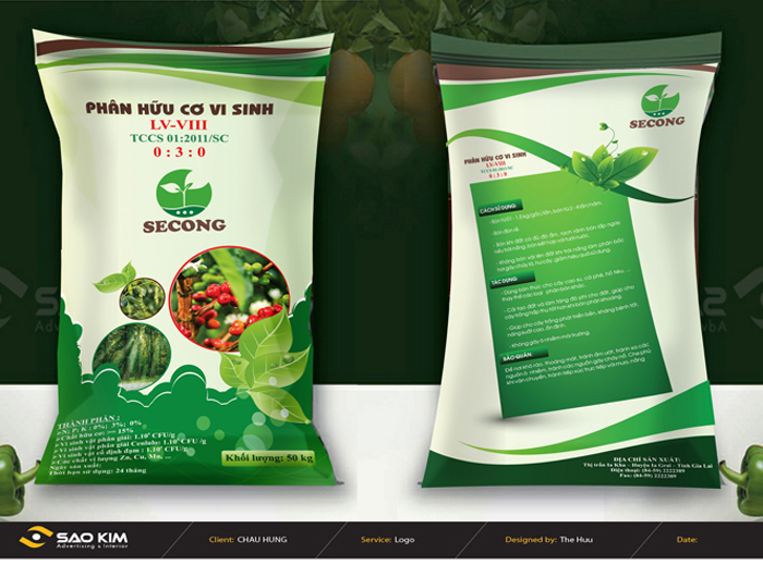 CÔNG TY CỔ PHẦN SÊ CÔNG - Thiết kế bao bì nhãn mác công ty Cổ Phần Sê Công