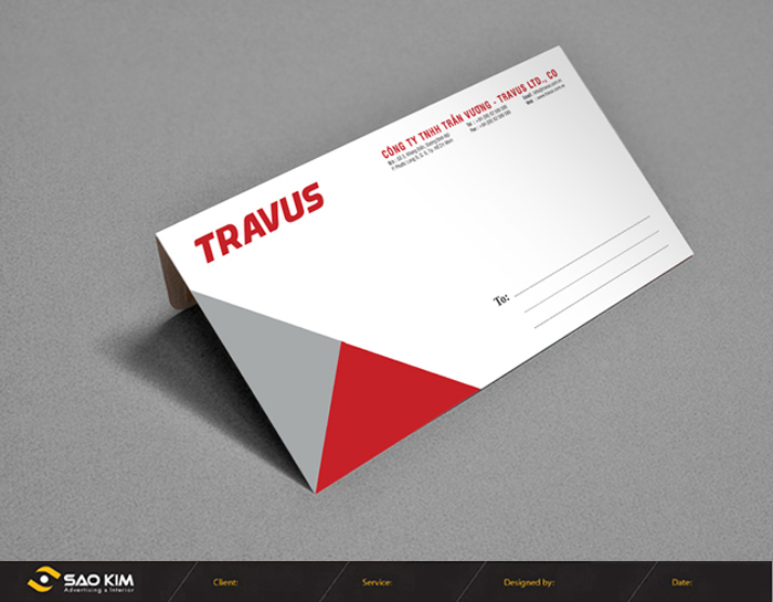 CÔNG TY CỔ PHẦN TRẦN VƯƠNG - TRAVUS - Thiết kế hệ thống nhận diện thương hiệu công ty cổ phần Trần Vương - Travus