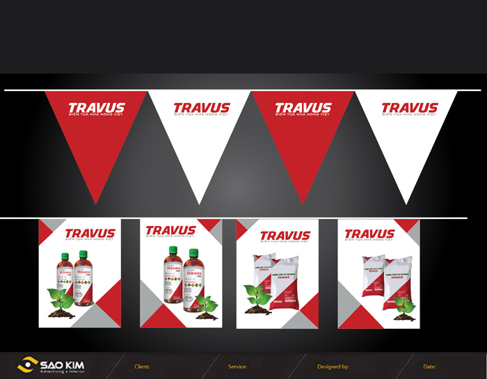 CÔNG TY CỔ PHẦN TRẦN VƯƠNG - TRAVUS - Thiết kế hệ thống nhận diện thương hiệu công ty cổ phần Trần Vương - Travus