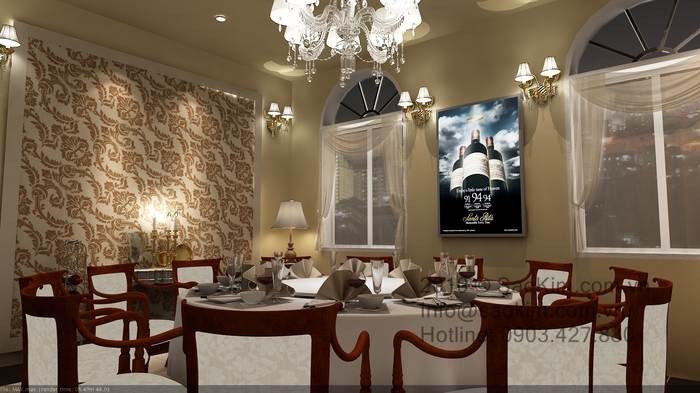 CSU - Thiết kế nhà hàng sang trọng cho CSU