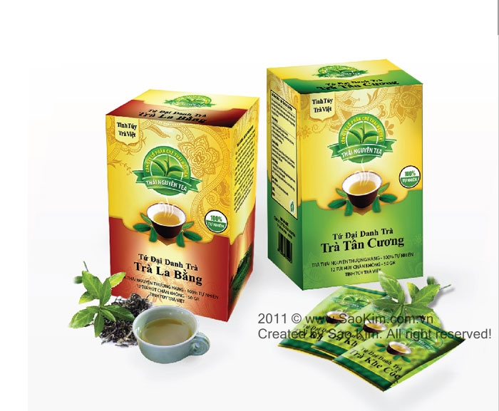 CHÈ THÁI NGUYÊN - Thiết kế thương hiệu cho sản phẩm Chè Thái Nguyên