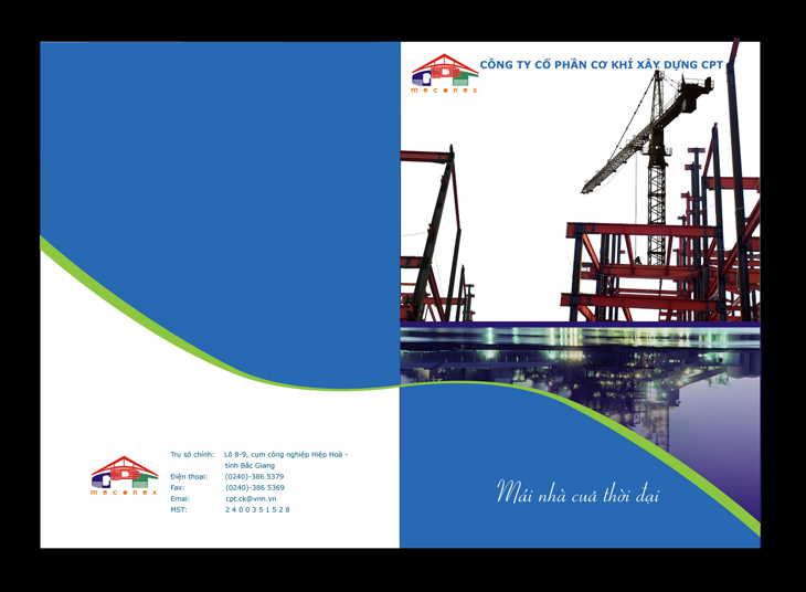 CPT - Thiết kế profile cho công ty xây dựng CPT