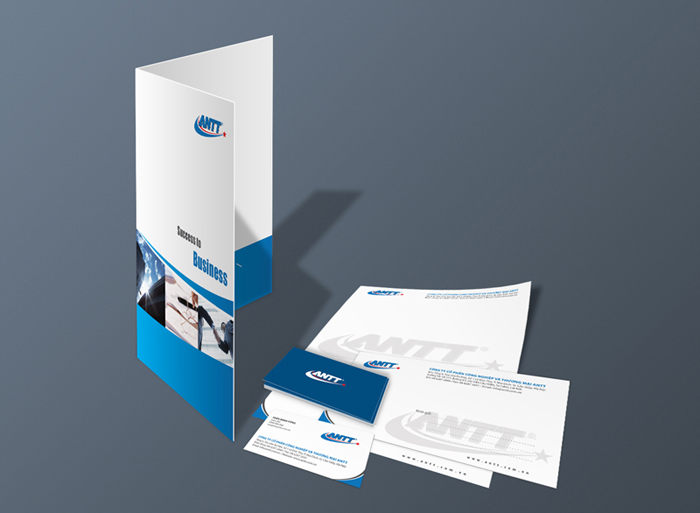 ANTT - Thiết kế logo và nhận diện thương hiệu cho công ty công nghiệp ANTT