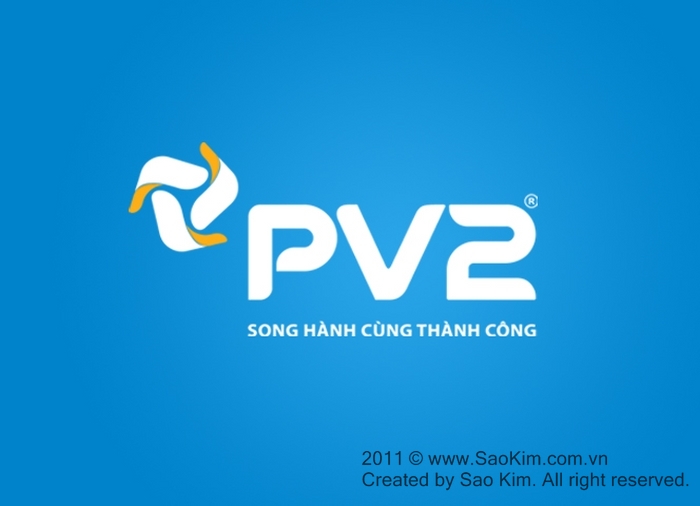 PV2 - Thiết kế nhận diện thương hiệu cho Công ty Đầu tư PV2