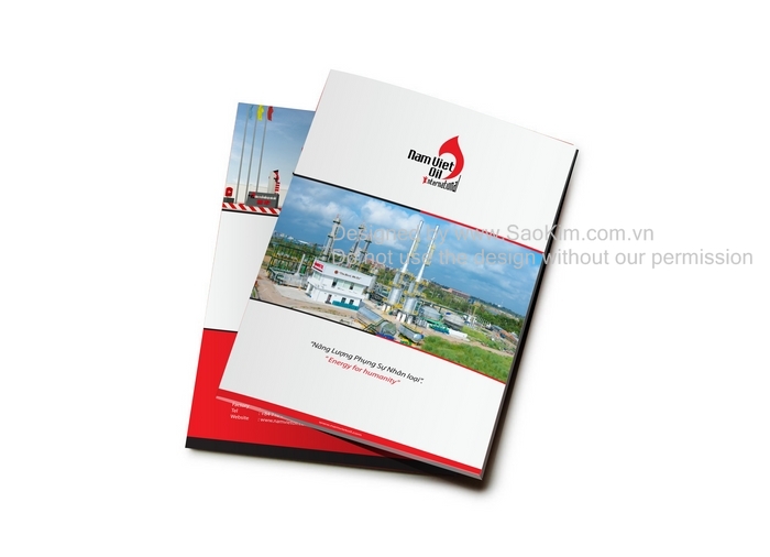 NAM VIET OIL - Thiết kế logo nhận diện thương hiệu hóa dầu Nam Việt