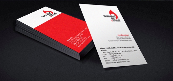 NAM VIET OIL - Thiết kế logo nhận diện thương hiệu hóa dầu Nam Việt