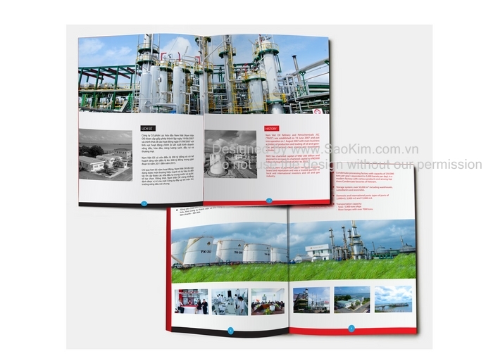 NAM VIET OIL - Thiết kế logo nhận diện thương hiệu hóa dầu Nam Việt