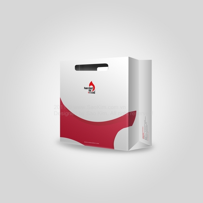 NAM VIET OIL - Thiết kế logo nhận diện thương hiệu hóa dầu Nam Việt