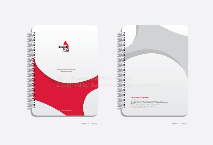 NAM VIET OIL - Thiết kế logo nhận diện thương hiệu hóa dầu Nam Việt