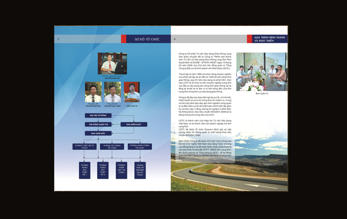 LSTC - Thiết kế profile công ty tư vấn giao thông