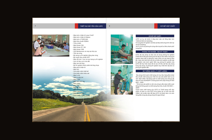 LSTC - Thiết kế profile công ty tư vấn giao thông