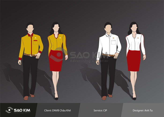 Chau Khe Jewelry - Thiết kế nhận diện thương hiệu cho vàng bạc CKJ