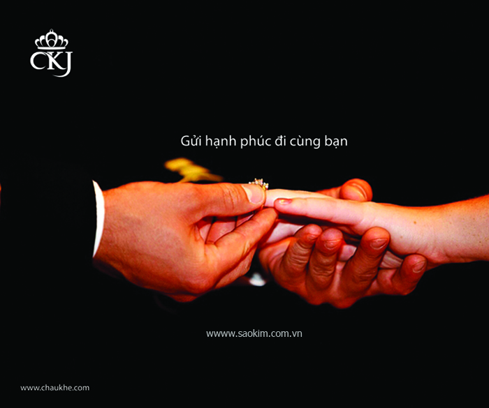 Chau Khe Jewelry - Thiết kế nhận diện thương hiệu cho vàng bạc CKJ