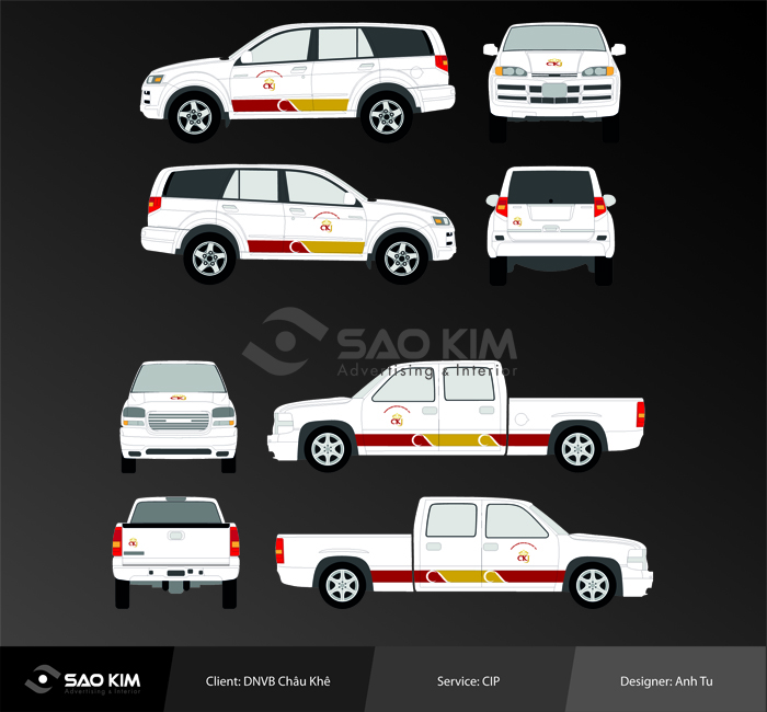 Chau Khe Jewelry - Thiết kế nhận diện thương hiệu cho vàng bạc CKJ