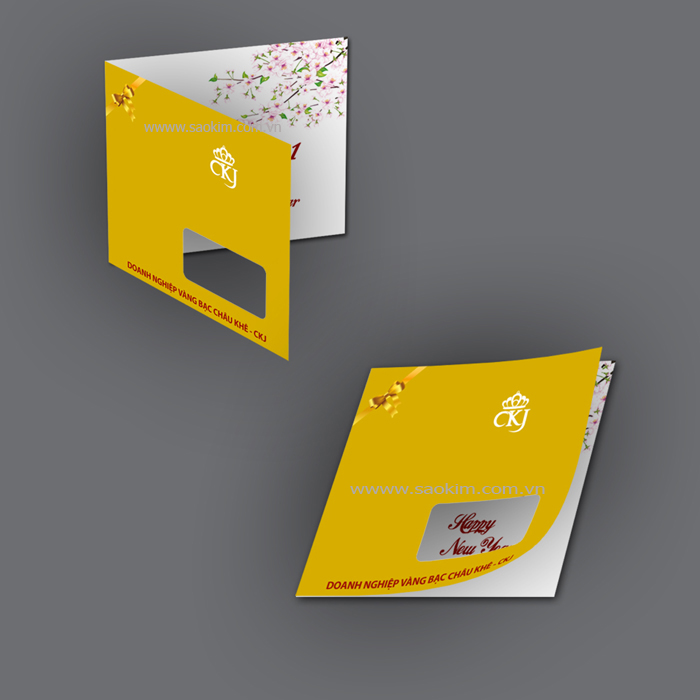 Chau Khe Jewelry - Thiết kế nhận diện thương hiệu cho vàng bạc CKJ