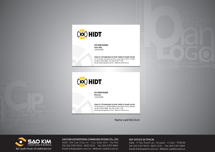 HIDT - Thiết kế logo và nhận diện thương hiệu HIDT