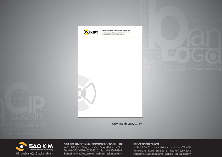 HIDT - Thiết kế logo và nhận diện thương hiệu HIDT