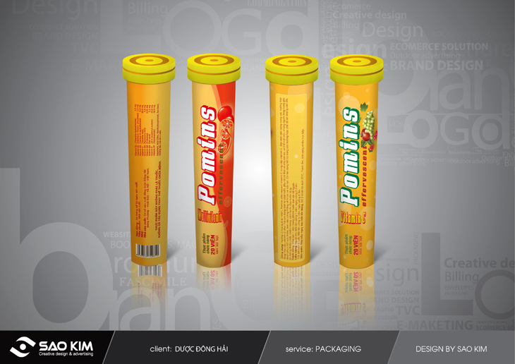 DƯỢC ĐÔNG HẢI - Thiết kế bao bì nhãn mác cho sản phẩm dược phẩm Đông Hải
