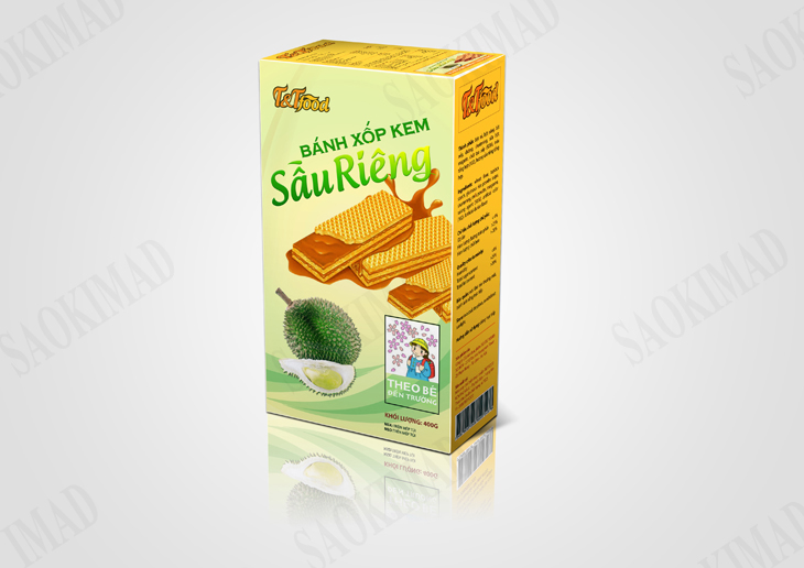 T&T FOOD - Thiết kế bao bì sản phẩm hoa quả sấy ép T&T FOOD