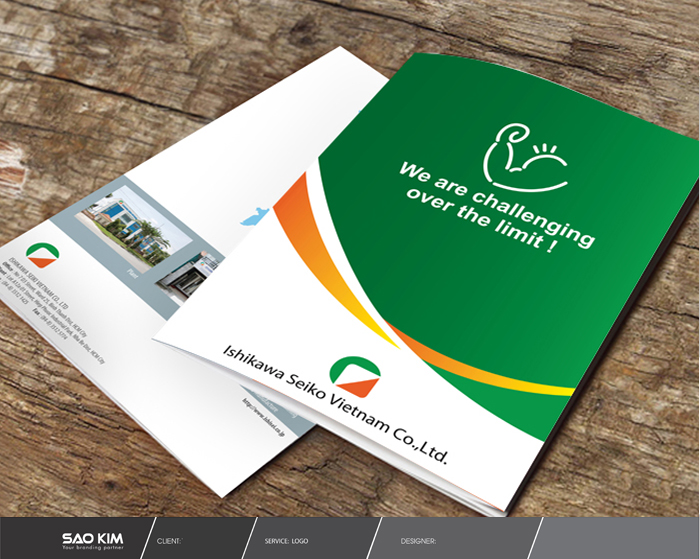 ISHIKAWA SEIKO VIET NAM - Thiết kế Brochure cho công ty TNHH ISHIKAWA SEIKO VIET NAM
