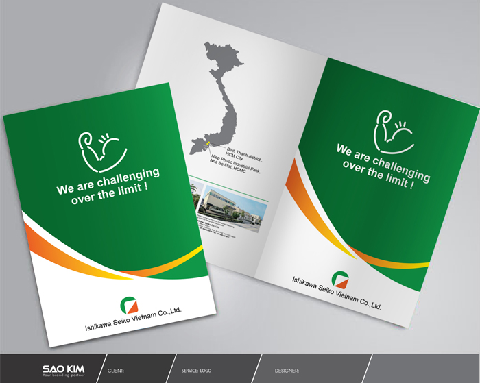 ISHIKAWA SEIKO VIET NAM - Thiết kế Brochure cho công ty TNHH ISHIKAWA SEIKO VIET NAM
