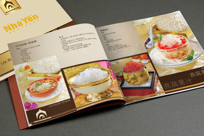 NHÀ YẾN NHA TRANG - Thiết kế brochure giới thiệu về Công ty Nhà Yến Nha Trang