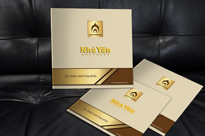 NHÀ YẾN NHA TRANG - Thiết kế brochure giới thiệu về Công ty Nhà Yến Nha Trang