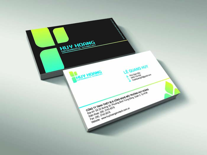 HUY HOANG ENVIRONMENT - Thiết kế nhận diện thương hiệu công ty môi trường Huy Hoàng