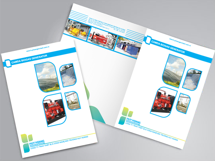 HUY HOANG ENVIRONMENT - Thiết kế nhận diện thương hiệu công ty môi trường Huy Hoàng