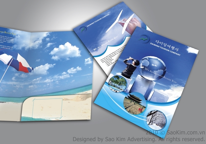 Dai Minh Travel - Dự án thiết kế ấn phẩm truyền thông cho Du lịch Đại Minh