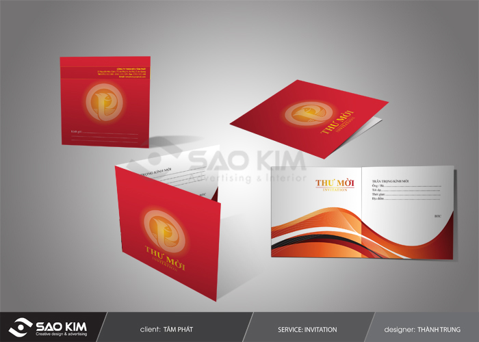 Tâm Phát - Thiết kế nhận diện thương hiệu công ty Tâm Phát