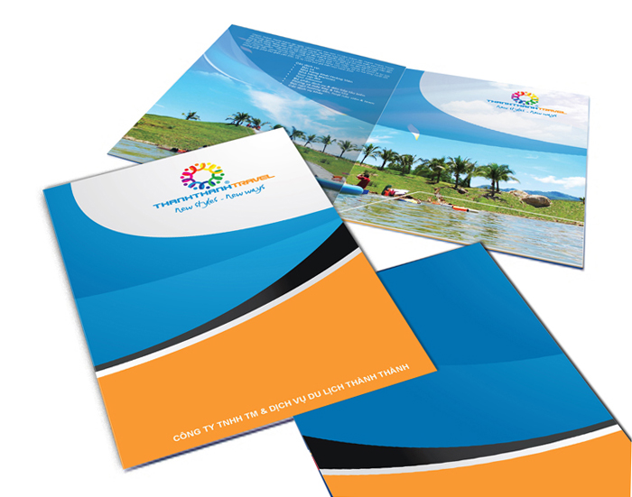 Thanh Thanh Travel - Thiết kế ấn phẩm quảng cáo công ty du lịch Thành Thành