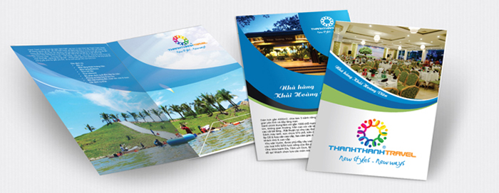 Thanh Thanh Travel - Thiết kế ấn phẩm quảng cáo công ty du lịch Thành Thành