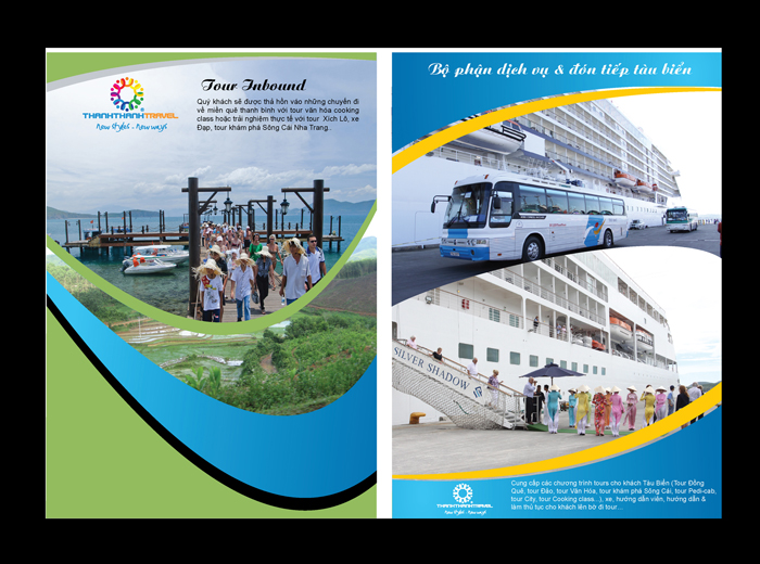 Thanh Thanh Travel - Thiết kế ấn phẩm quảng cáo công ty du lịch Thành Thành