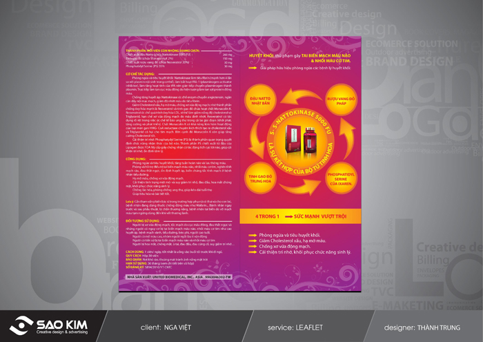 NGA VIỆT - Thiết kế bao bì cho Nga Việt