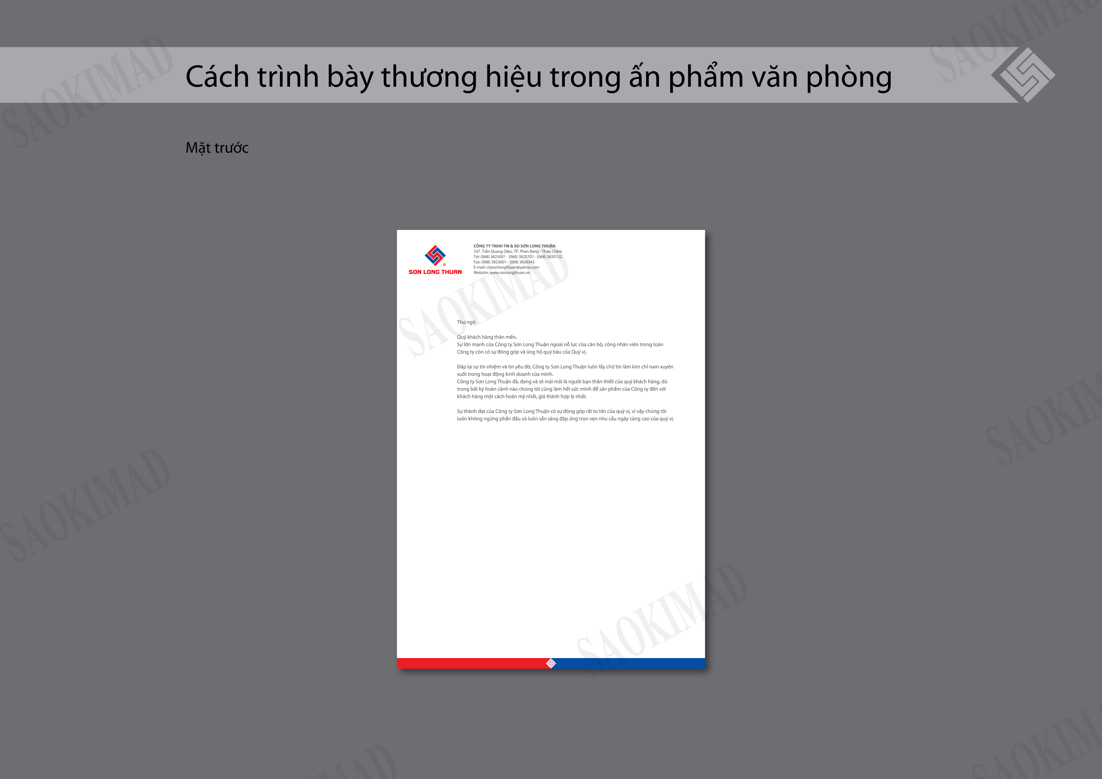 SƠN LONG THUẬN - Thiết kế nhận diện thương hiệu cho Sơn Long Thuận