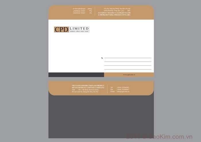 CPD LIMITED - Thiết kế nhận diện thương hiệu cho Công ty xây dựng