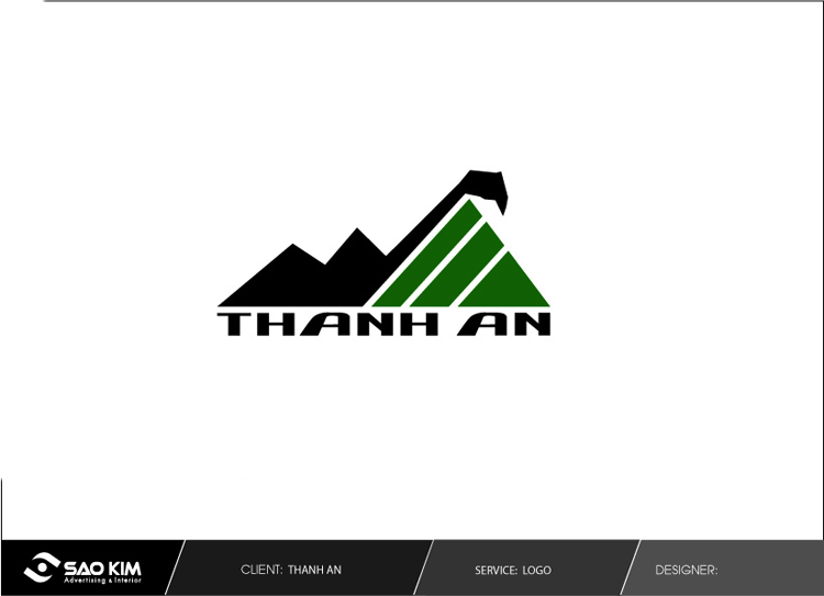 THÀNH AN - Thiết kế logo và nhận diện thương hiệu cho Công ty khoáng sản Thành An