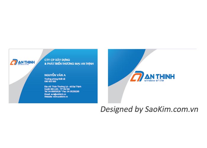 An Thịnh - Thiết kế nhận diện thương hiệu công ty xây dựng An Thịnh