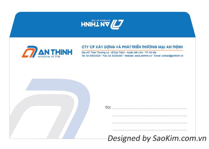 An Thịnh - Thiết kế nhận diện thương hiệu công ty xây dựng An Thịnh