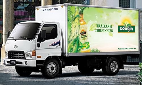 COOGIN - Thiết kế thương hiệu cho trà xanh đóng chai