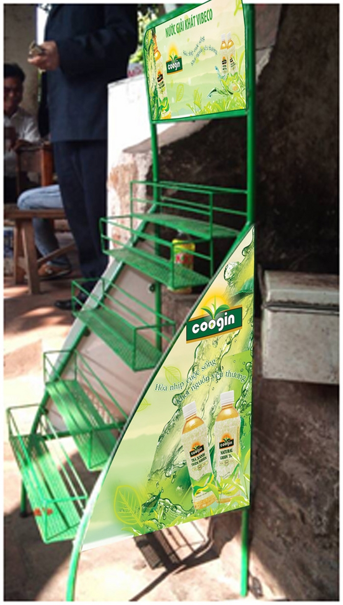 COOGIN - Thiết kế thương hiệu cho trà xanh đóng chai