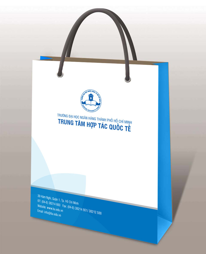 ĐẠI HỌC NGÂN HÀNG TP HCM - Thiết kế nhận diện thương hiệu cho Đại Học Ngân Hàng