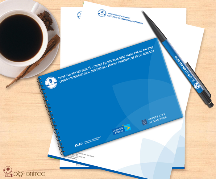 ĐẠI HỌC NGÂN HÀNG TP HCM - Thiết kế nhận diện thương hiệu cho Đại Học Ngân Hàng