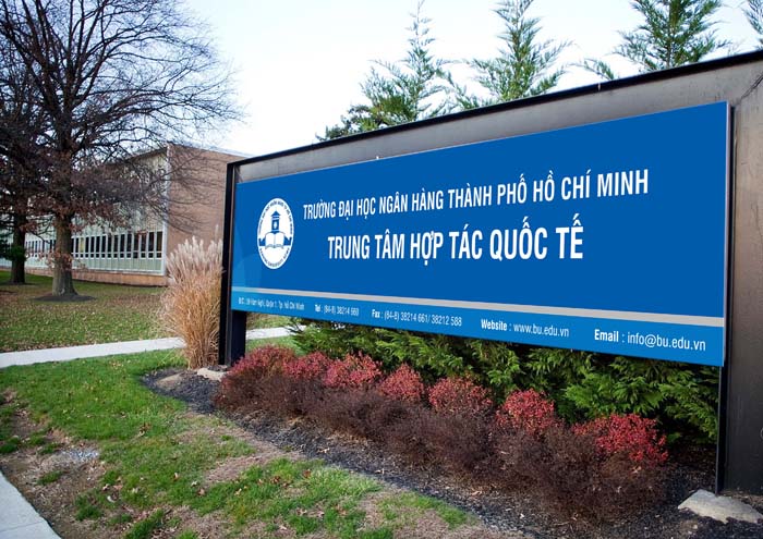 ĐẠI HỌC NGÂN HÀNG TP HCM - Thiết kế nhận diện thương hiệu cho Đại Học Ngân Hàng