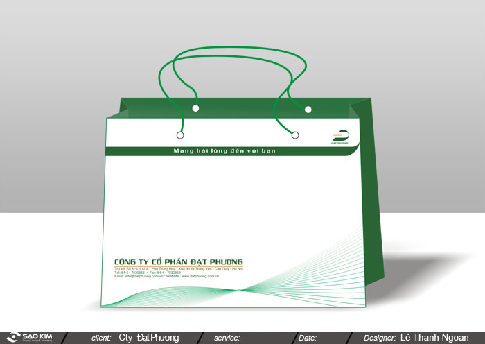 DAT PHUONG CONSTRUCTION - Thiết kế thương hiệu cho Công ty CP Đạt Phương