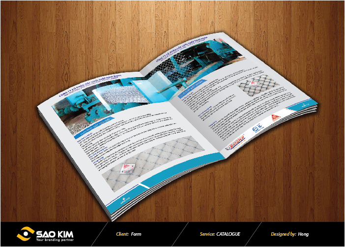 Dây Thép Nam Định - Thiết kế catalogue Dây Thép Nam Định