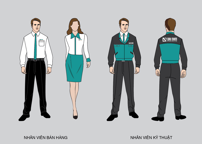 ĐIỆN ĐẠI NAM - Thiết kế nhận diện thương hiệu công ty Điện Đại Nam