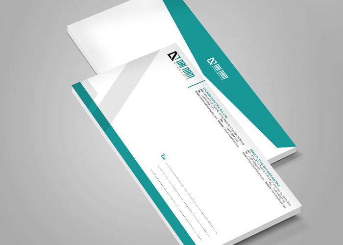 ĐIỆN ĐẠI NAM - Thiết kế nhận diện thương hiệu công ty Điện Đại Nam